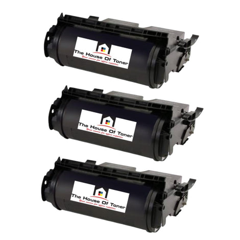 Compatible Toner Cartridge Replacement For LEXMARK 12A6730 (Black) 7.5K YLD (3-Pack)