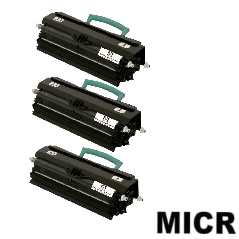 Compatible Toner Cartridge Replacement for Lexmark 12A8305 (12A8405) Black (6K YLD) W/Micr (3-Pack)