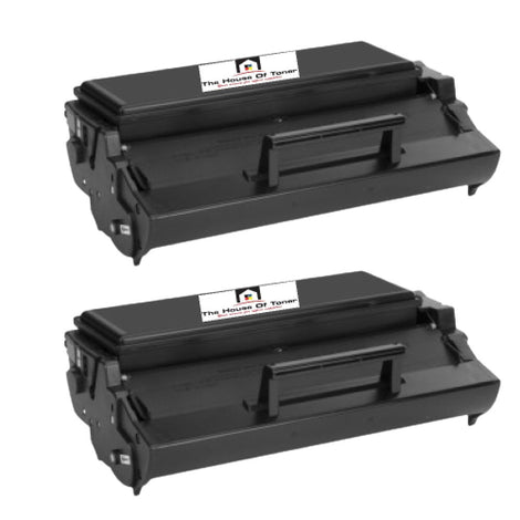 Compatible Toner Cartridge Replacement for LEXMARK 13T0101 (Black) 6K YLD (2-Pack)