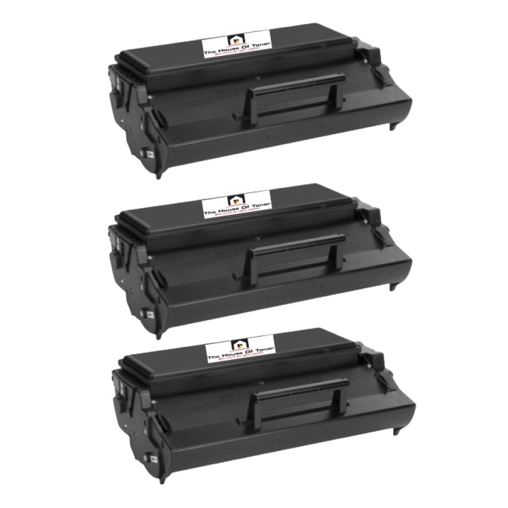 Compatible Toner Cartridge Replacement for LEXMARK 13T0101 (Black) 6K YLD (3-Pack)