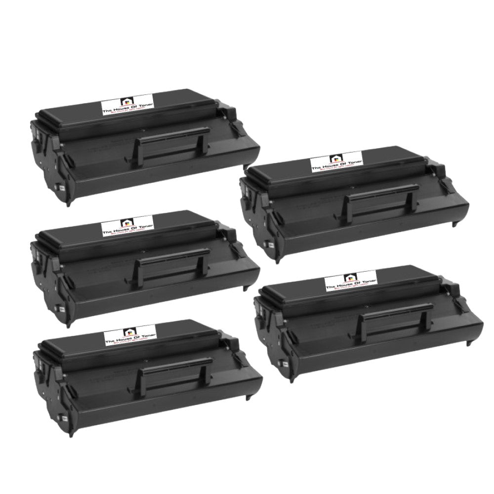 Compatible Toner Cartridge Replacement for LEXMARK 13T0101 (Black) 6K YLD (5-Pack)