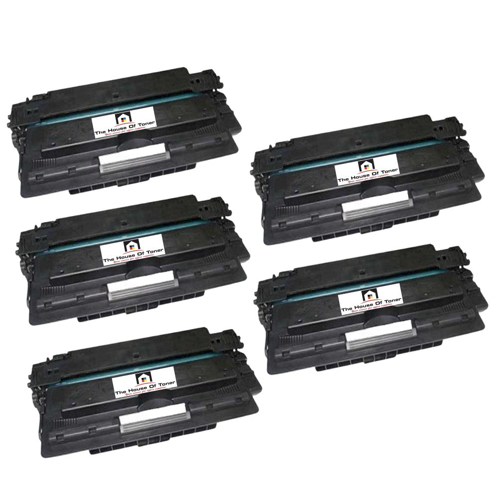 Compatible Toner Cartridge Replacement for Canon 1515B001AA (FP-470) Black (10K YLD) 5-Pack