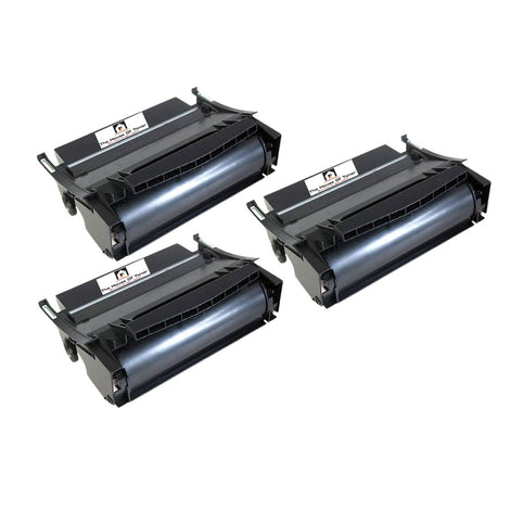 Compatible Toner Cartridge Replacement for Lexmark 17G0154 (Black) 15K YLD (3-Pack)