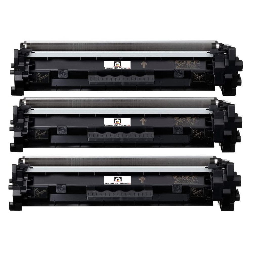 Compatible Toner Cartridge Replacement for CANON 2164C001 (047H) Black (1.6K YLD) 3-Pack