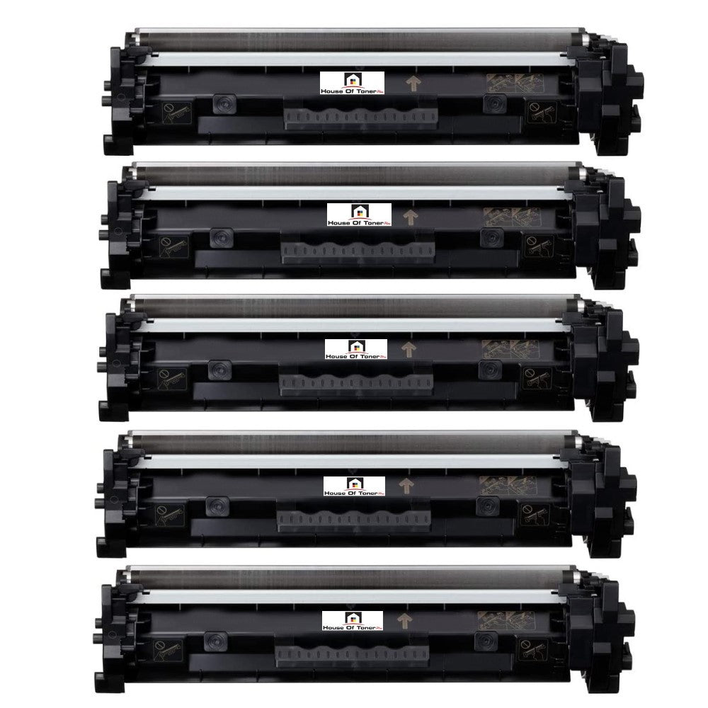 Compatible Toner Cartridge Replacement for CANON 2164C001 (047H) Black (1.6K YLD) 5-Pack