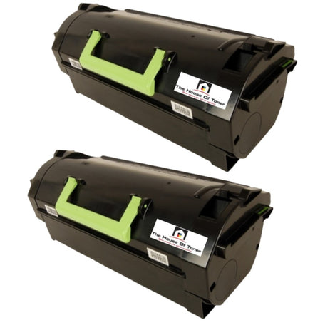 Compatible Toner Cartridge Replacement for Lexmark 24B6015 (Black Extra High Yield) 35K YLD (2-Pack)