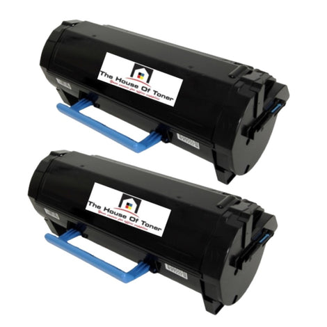 Compatible Toner Cartridge Replacement for Lexmark 24B6035 (Black) 16K YLD (2-Pack)