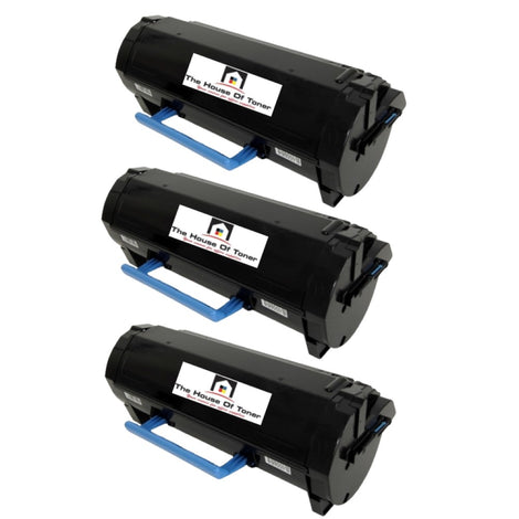 Compatible Toner Cartridge Replacement for Lexmark 24B6035 (Black) 16K YLD (3-Pack)