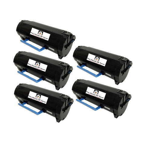 Compatible Toner Cartridge Replacement for Lexmark 24B6035 (Black) 16K YLD (5-Pack)