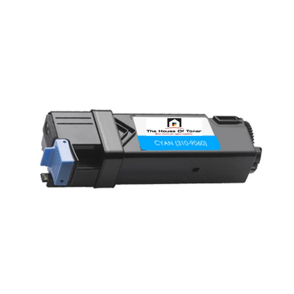 Compatible Toner Cartridge Replacement For DELL 310-9060 (1320C) Cyan (2K YLD)