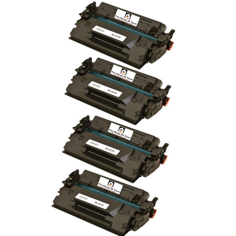 Compatible Toner Cartridge Replacement for Canon 3252C001 (121) Black (5K YLD) 4-Pack