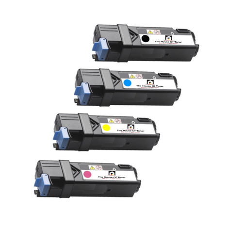 Compatible Toner Cartridge Replacement For Dell 330-1389, 330-1390, 330-1391, 330-1392 (High Yield Black, Cyan, Yellow, Magenta) 2.5K YLD (4-Pack)