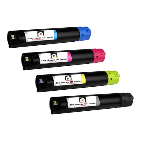 Compatible Toner Cartridge Replacement For DELL 330-5846, 330-5843, 330-5850, 330-5852 (N848N, P946P, P614N, T222N) High Yield Black, Magenta, Cyan, Yellow (18K YLD- Black, 12K YLD- Colors) 4-Pack