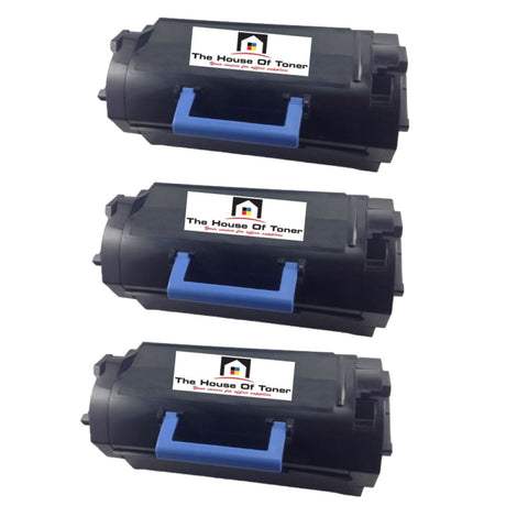 Compatible Toner Cartridge Replacement For DELL 331-9755 (X5GDJ) High Yield Black (25K YLD) 3-Pack