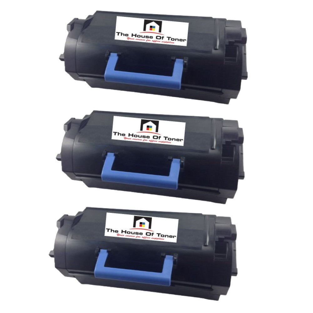 Compatible Toner Cartridge Replacement For Dell 331-9757 (G7TY4) Black (45K YLD) 3-Pack