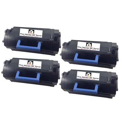 Compatible Toner Cartridge Replacement For DELL 331-9755 (X5GDJ) High Yield Black (25K YLD) 4-Pack