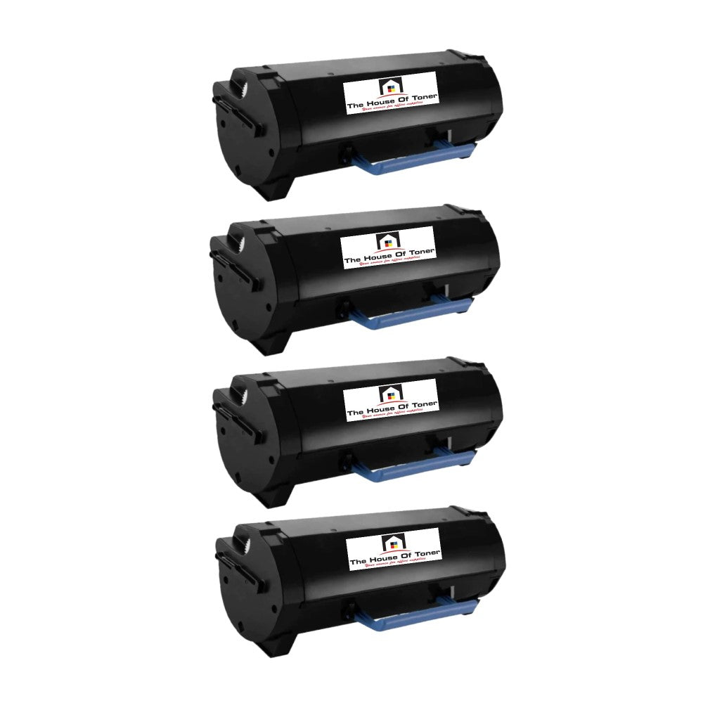 Compatible Toner Cartridge Replacement For Dell 331-9806 (High Yield Black) 8.5K YLD (4-Pack)