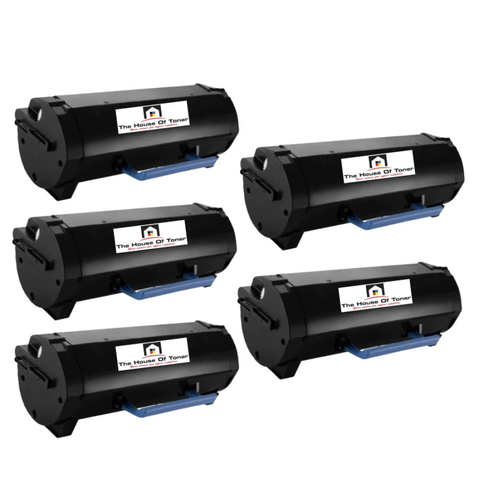 Compatible Toner Cartridge Replacement For Dell 331-9806 (High Yield Black) 8.5K YLD (5-Pack)