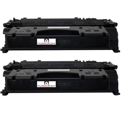 Compatible Toner Cartridge Replacement for CANON 3480B001AA (119) High Yield Black (6.4K YLD) 2-Pack