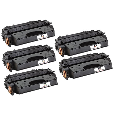 Compatible Toner Cartridge Replacement for CANON 3480B005AA (GPR-41) Black (6.4K YLD) 5-Pack