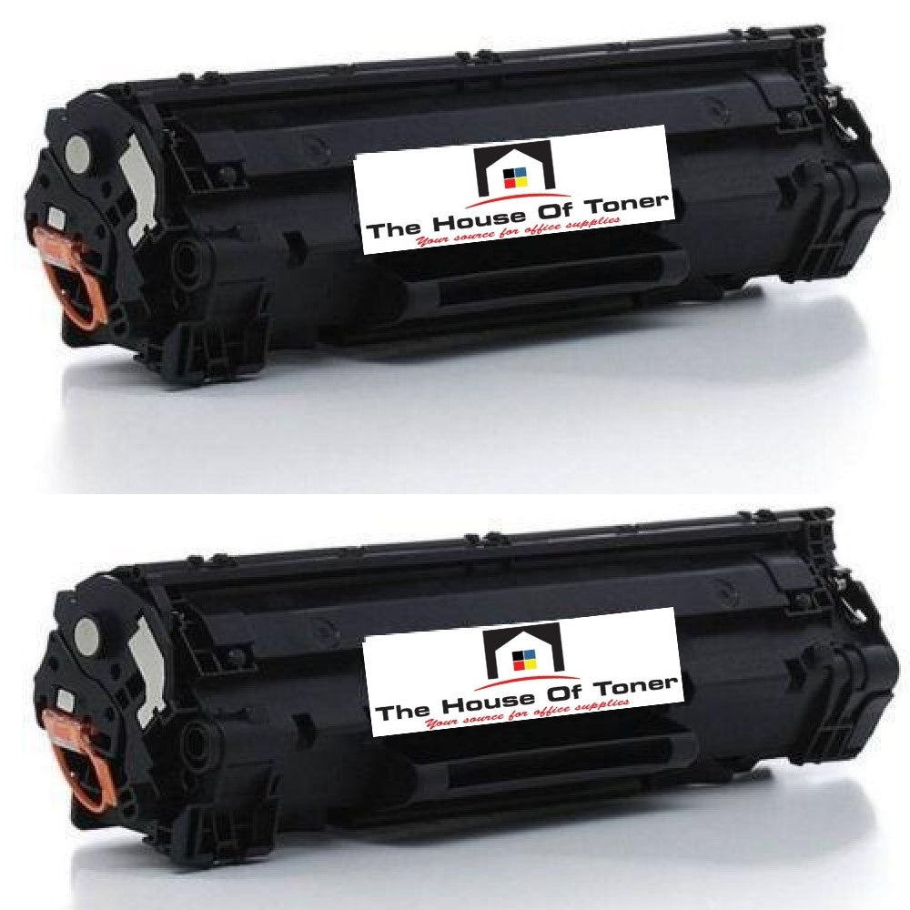 Compatible Toner Cartridge Replacement for Canon 3483B001AA (TYPE 126) Black (2.1K YLD) 2-Pack