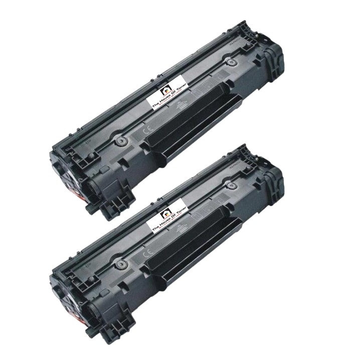 Compatible Toner Cartridge Replacement for CANON 3484B001AA (Type 125) Black (1.6K YLD) 2-Pack
