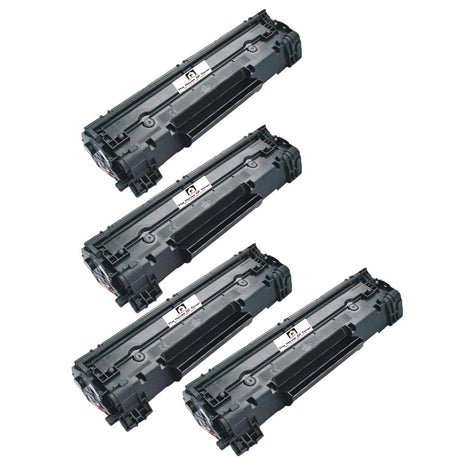 Compatible Toner Cartridge Replacement For CANON 3484B001AA (Type 125) Black (1.6K YLD) 4-Pack