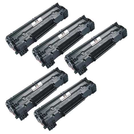 Compatible Toner Cartridge Replacement For CANON 3484B001AA (Type 125) Black (1.6K YLD) 5-Pack
