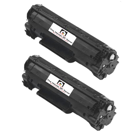 Compatible Toner Cartridge Replacement for CANON 3500B001AA (TYPE-128) Black (2.1K YLD) 2-Pack
