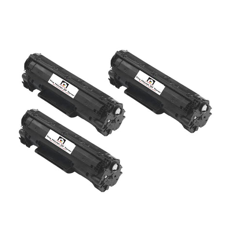 Compatible Toner Cartridge Replacement for CANON 3500B001AA (TYPE-128) Black (2.1K YLD) 3-Pack