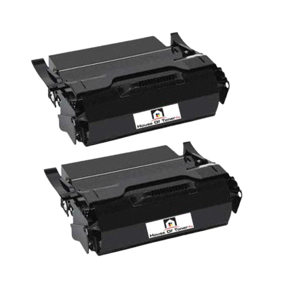 Compatible Toner Cartridge Replacement for IBM 39V2968 (High Yield Black) 25K YLD (2-Pack)