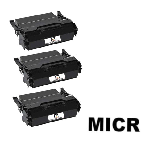 Compatible Toner Cartridge Replacement for IBM 39V2513 (Black) 25K YLD (W/MICR) 3-Pack