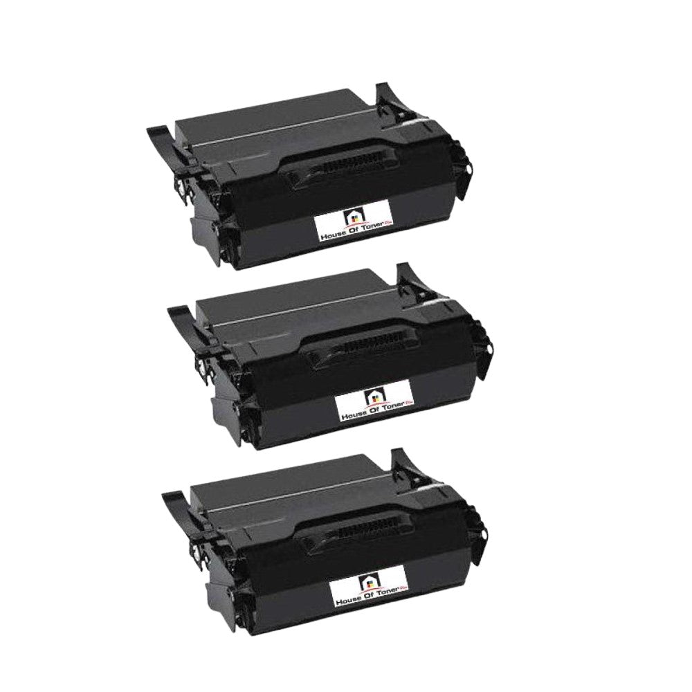 Compatible Toner Cartridge Replacement for IBM 39V2968 (High Yield Black) 25K YLD (3-Pack)
