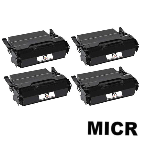 Compatible Toner Cartridge Replacement for IBM 39V2513 (Black) 25K YLD (W/MICR) 4-Pack