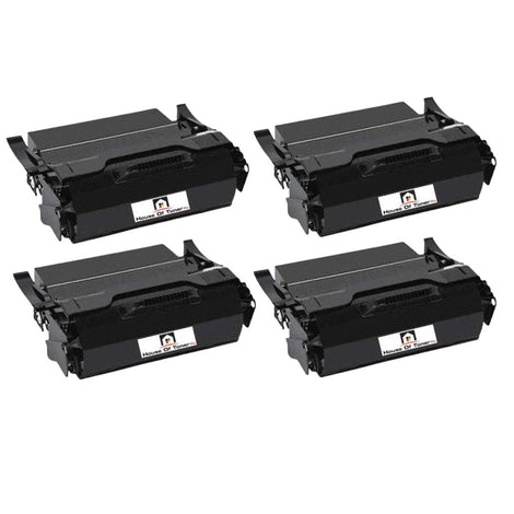 Compatible Toner Cartridge Replacement for IBM 39V2968 (High Yield Black) 25K YLD (4-Pack)