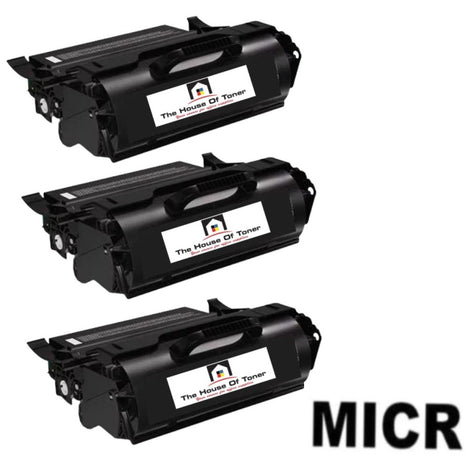 Compatible Toner Cartridge Replacement for IBM 39V2969 (Black) 25K YLD (W/MICR) 3-Pack