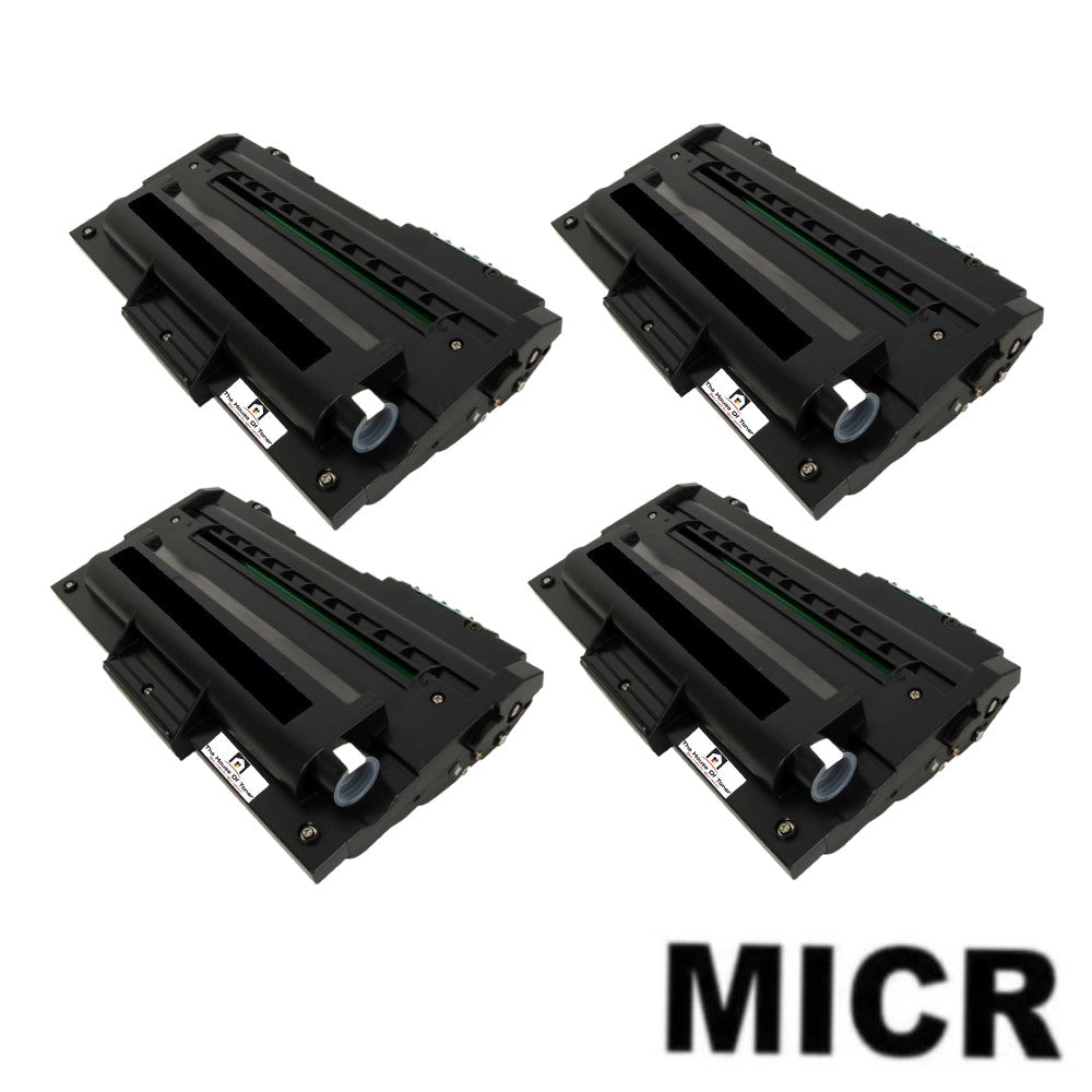 Compatible Toner Cartridge Replacement for Ricoh 402455 (Black) 5K YLD (W/Micr) 4-Pack