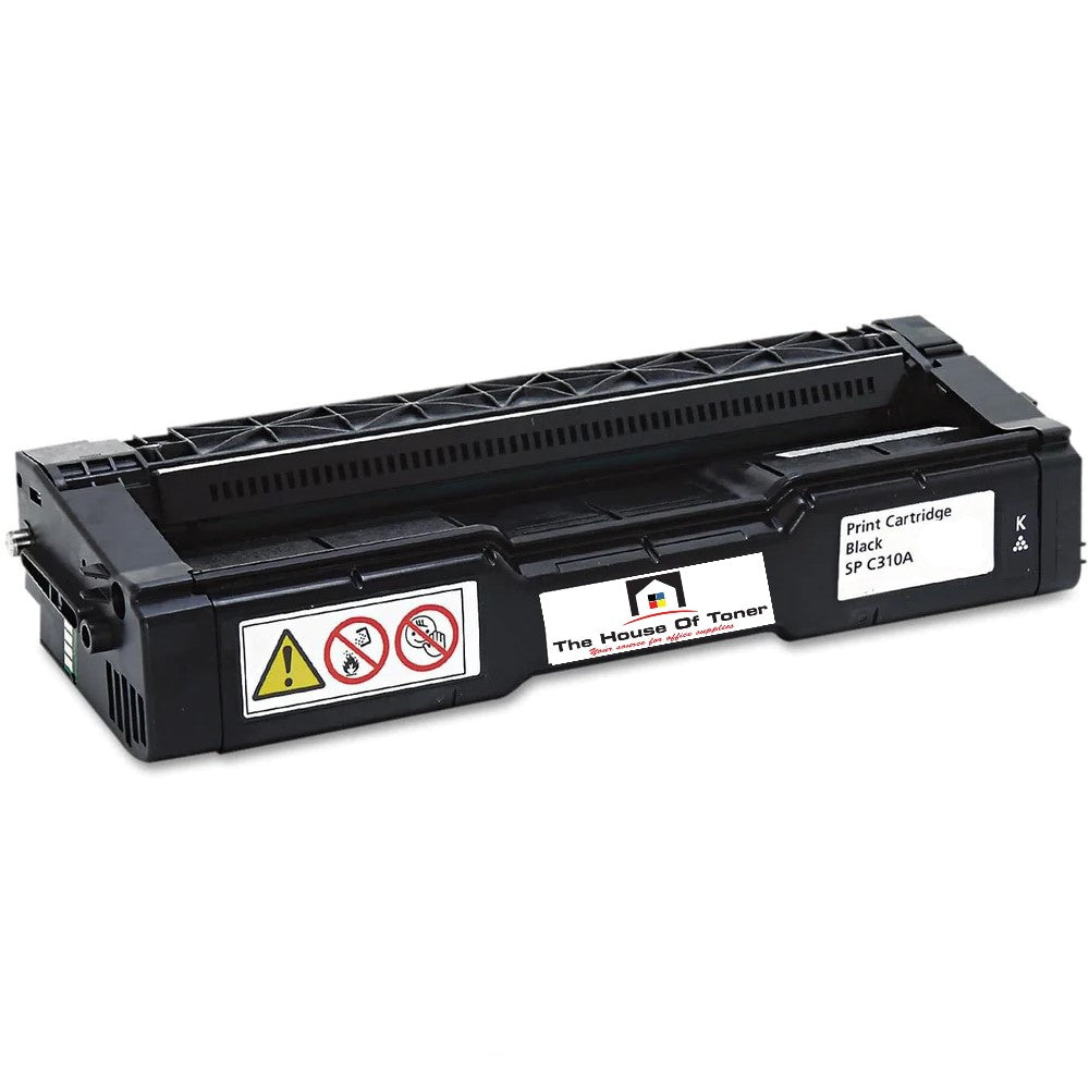 Compatible Toner Cartridge Replacement for RICOH 406344 (TYPE SP C310A) Black (2.5K YLD)