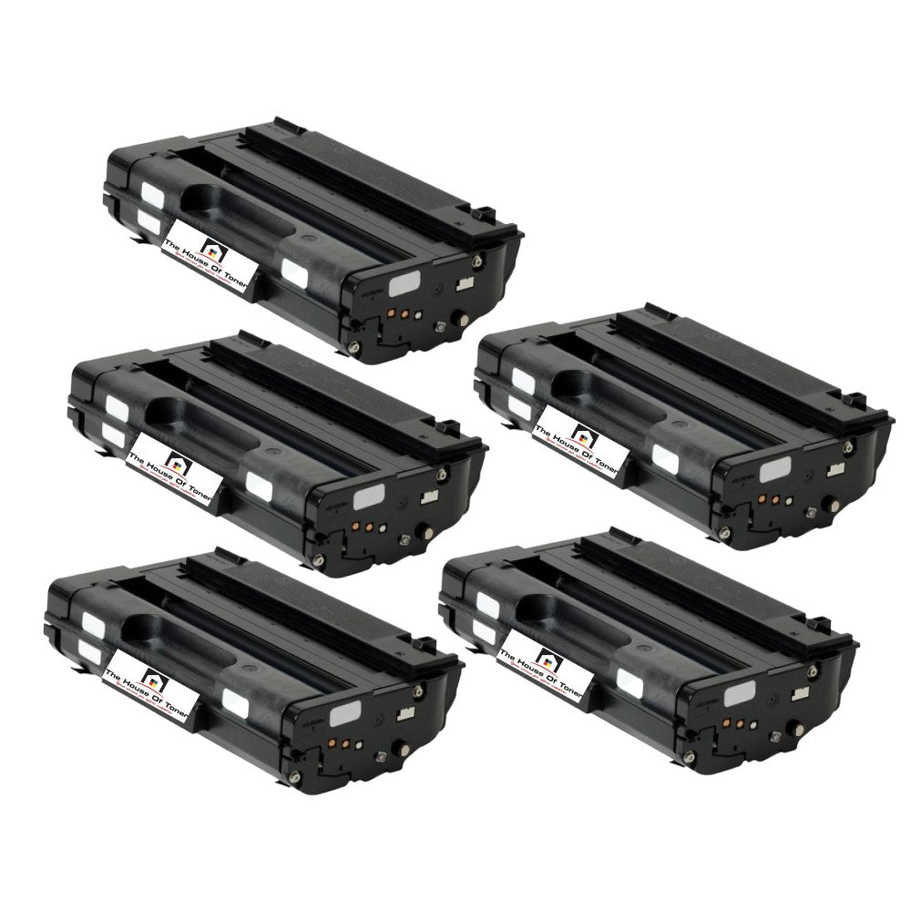 Compatible Toner Cartridge Replacement for Ricoh 406465 (SP-3400HA) Black (5K YLD) 5-Pack