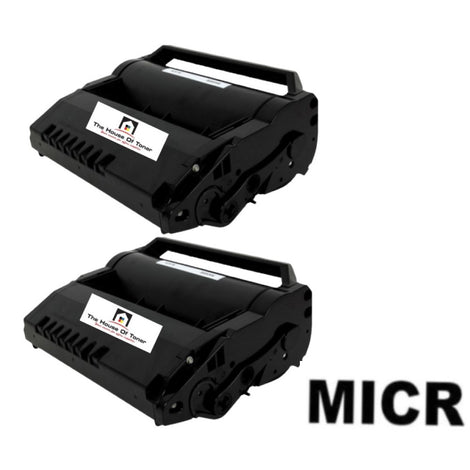 Compatible Toner Cartridge Replacement for RICOH 406683 (SP5200HA) Black (25K YLD) W/Micr (2-Pack)