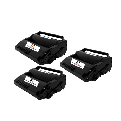 Compatible Toner Cartridge Replacement for RICOH 406683 (SP5200HA) Black (25K YLD) 3-Pack
