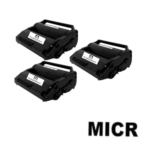 Compatible Toner Cartridge Replacement for RICOH 406683 (SP5200HA) Black (25K YLD) W/Micr (3-Pack)