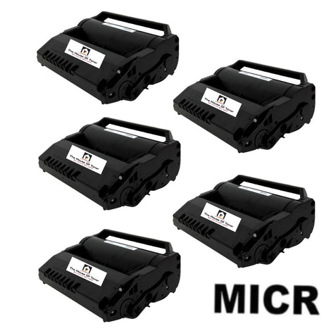 Compatible Toner Cartridge Replacement for RICOH 406683 (SP5200HA) Black (25K YLD) W/Micr (5-Pack)