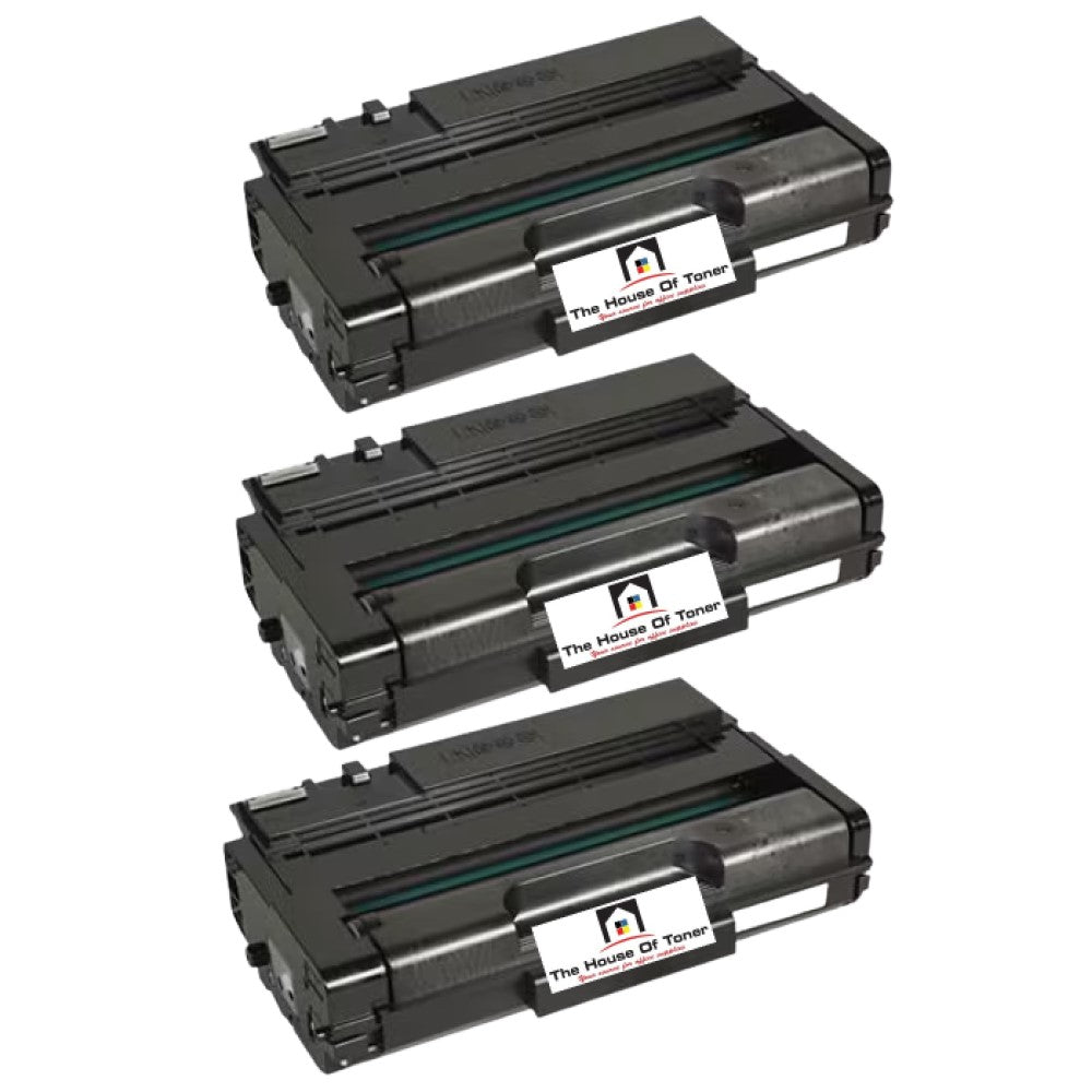 Compatible Toner Cartridge Replacement For RICOH 407245 (High Yield Black) 3.5K YLD (3-Pack)