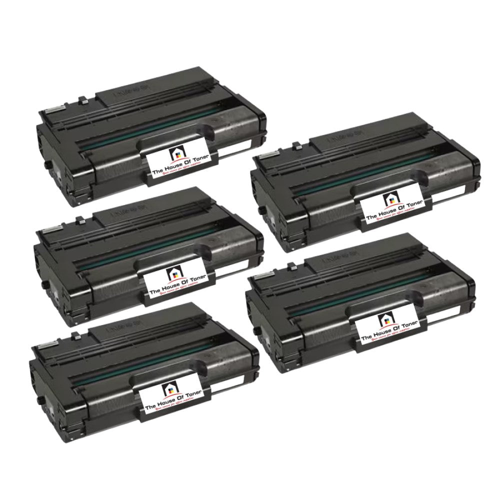 Compatible Toner Cartridge Replacement For RICOH 407245 (High Yield Black) 3.5K YLD (5-Pack)