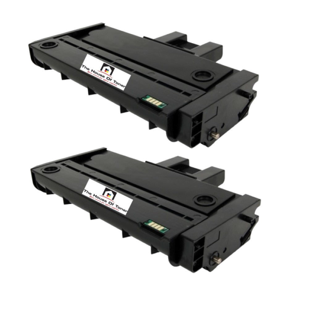 Compatible Toner Cartridge Replacement for Ricoh 407258 (Black) 2.6K YLD (2-Pack)