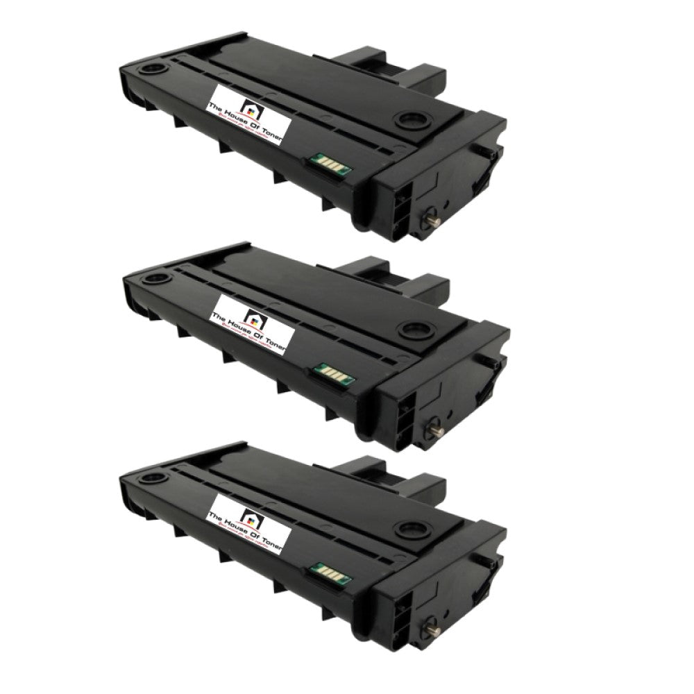 Compatible Toner Cartridge Replacement for Ricoh 407258 (Black) 2.6K YLD (3-Pack)