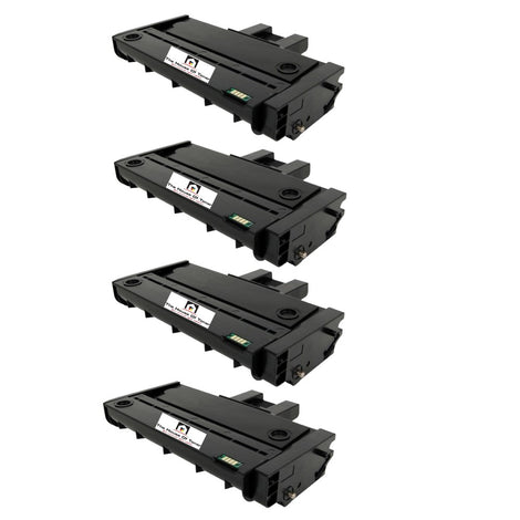 Compatible Toner Cartridge Replacement for Ricoh 407258 (Black) 2.6K YLD (4-Pack)