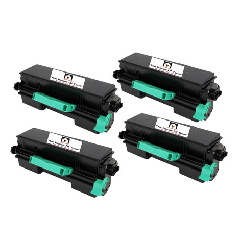 Compatible Toner Cartridge Replacement for RICOH 407316 (Black) 12K YLD (4-Pack)