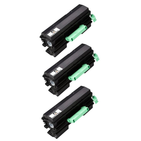 Compatible Toner Cartridge Replacement for Lanier  407316 (SP-4500HA) Extra High Yield Black (12K YLD) 3-Pack